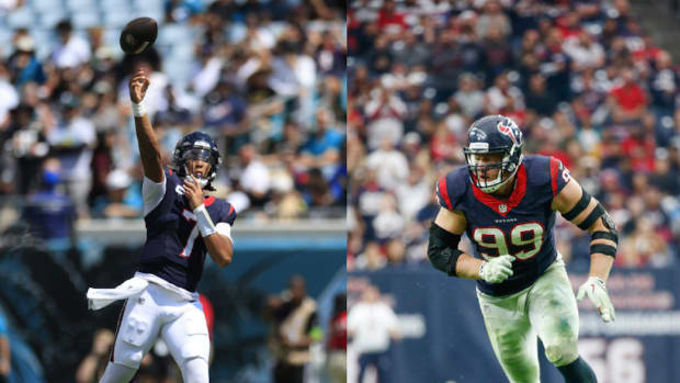C.J. Stroud and J.J. Watt